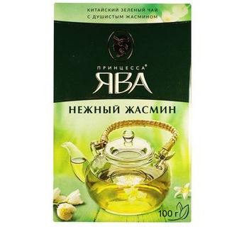 Чай зеленый листовой Принцесса Ява Жасмин 100г